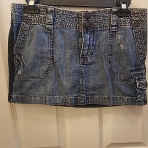Jean mimi skirt